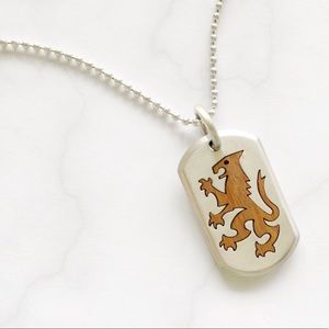 Bico Pewter/Rosewood Lion Neck